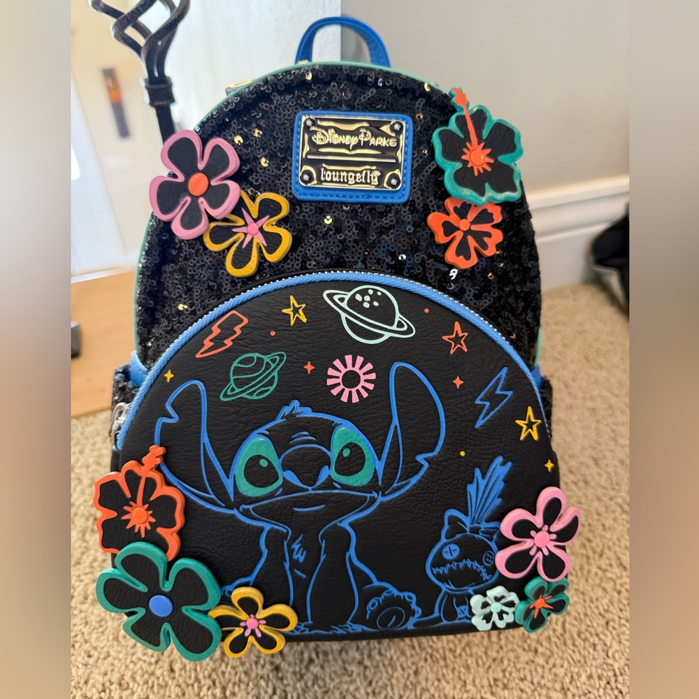 Loungefly Disney Parks Stitch Backpack